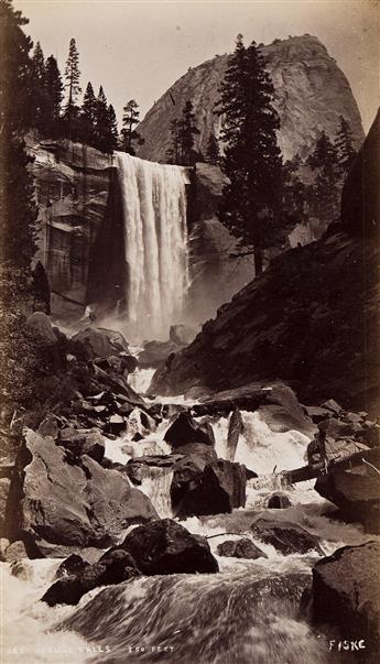 GEORGE FISKE (1835-1918) Views of Yosemite, a suite of 27 photographs. Circa 1884.